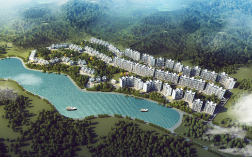 汀州红府·天湖玺效果图